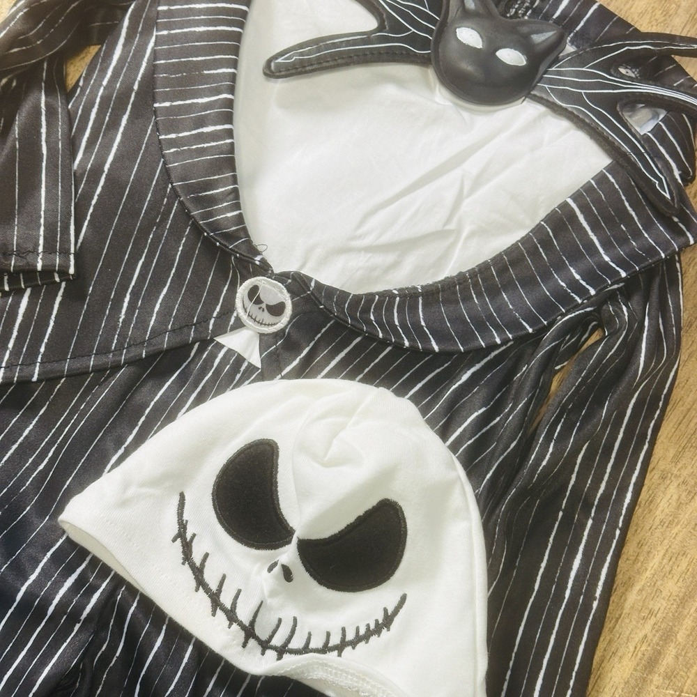 Disney The Nightmare Before Christmas Jack Skellington Baby Costume 0-6 Months - Picture 10 of 16